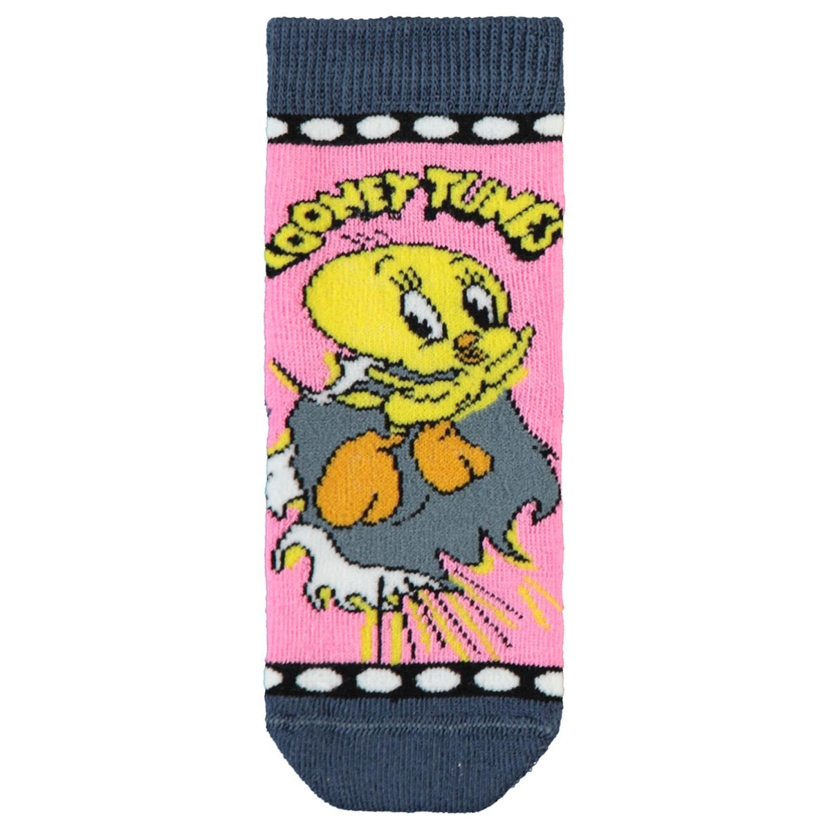 Tweety Havlu 2'li 2-12 Yaş Kız Soket Çorap