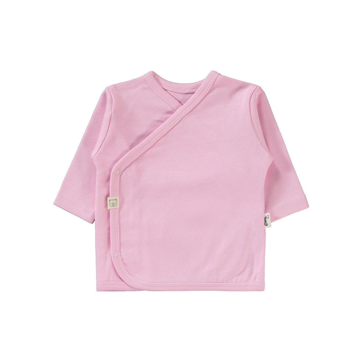 Civil Baby 3'Lü Basic 0-1 Ay Zıbın Takımları - Pembe