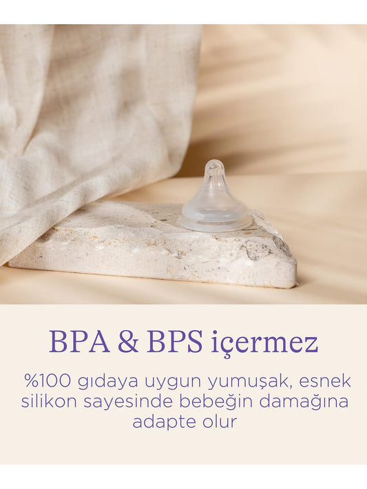 Lansınoh Cam Biberon 160 ml