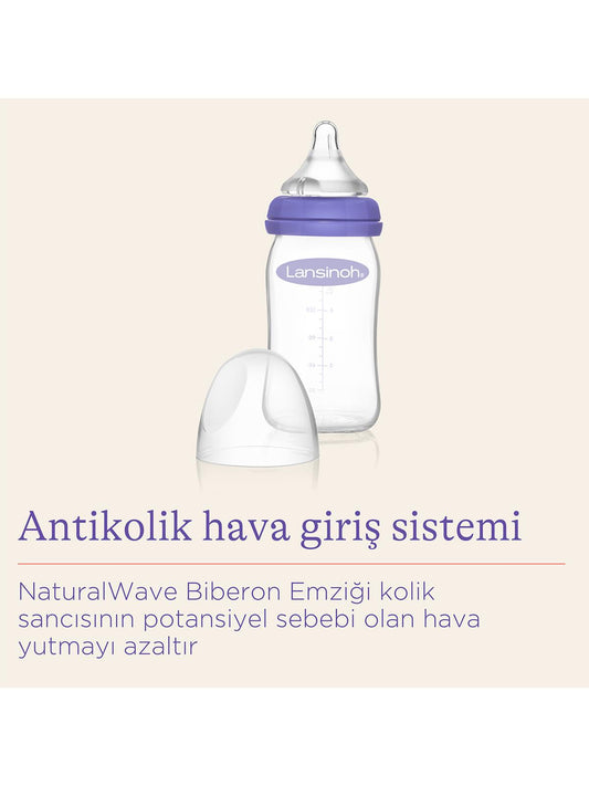 Lansınoh Cam Biberon 160 ml