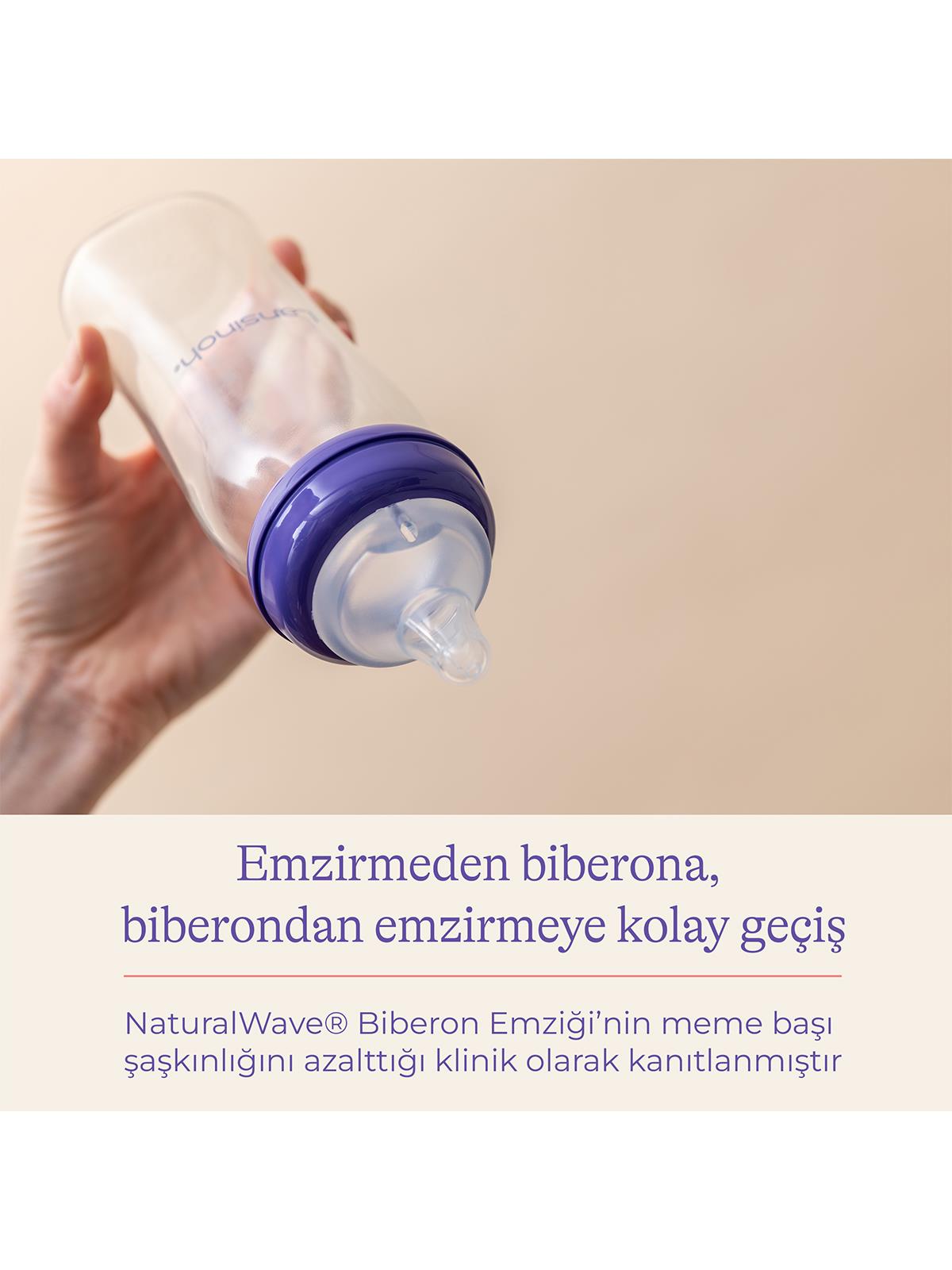 Lansınoh Cam Biberon 240 ml