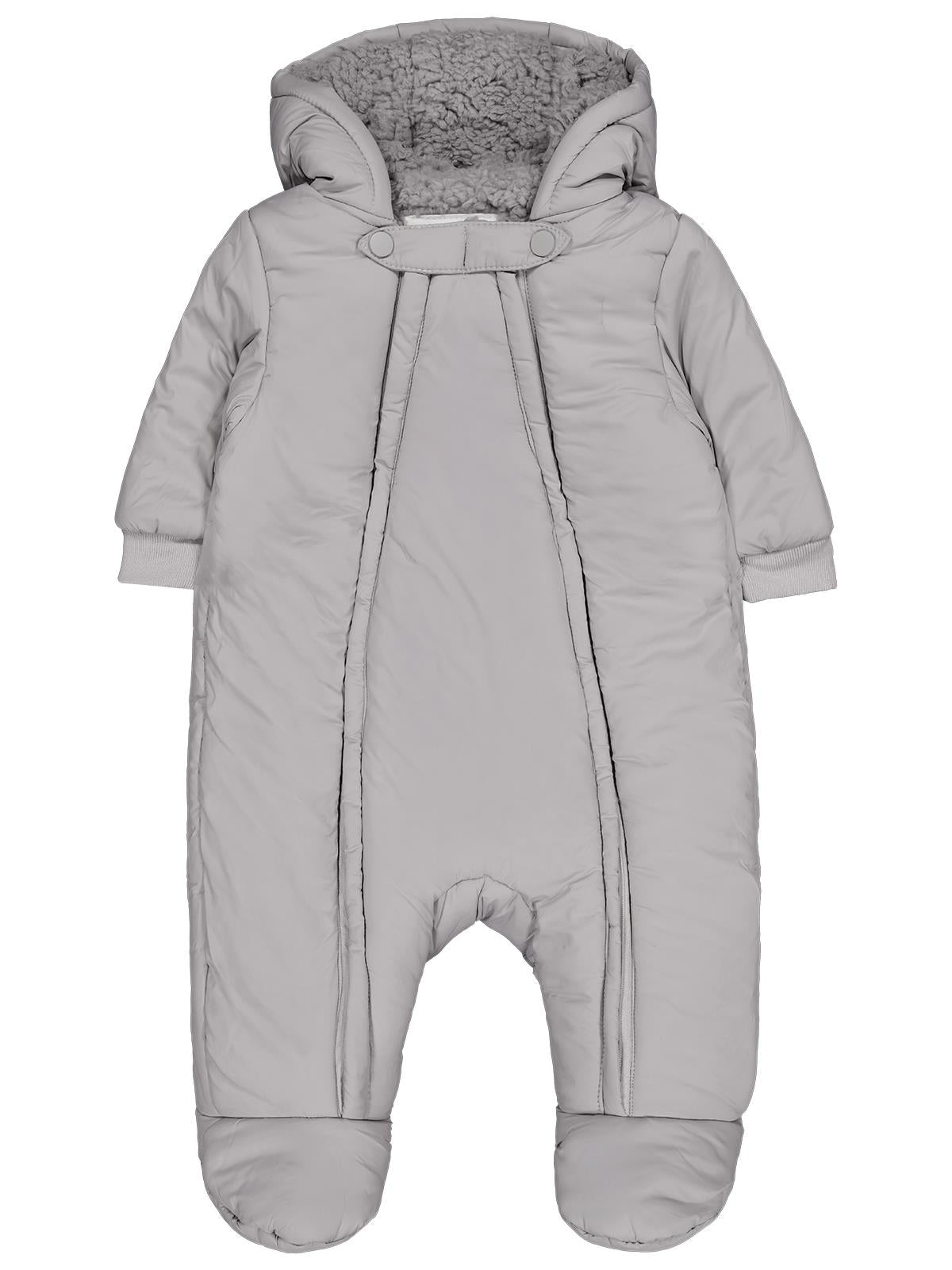 Civil Baby Kız Bebek  Basic Astronot Tulum  6-18 Ay  - Gri