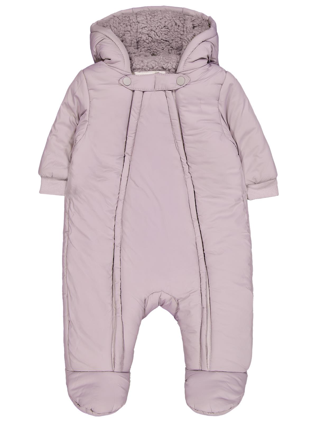Civil Baby Kız Bebek  Basic Astronot Tulum  6-18 Ay  - Lila