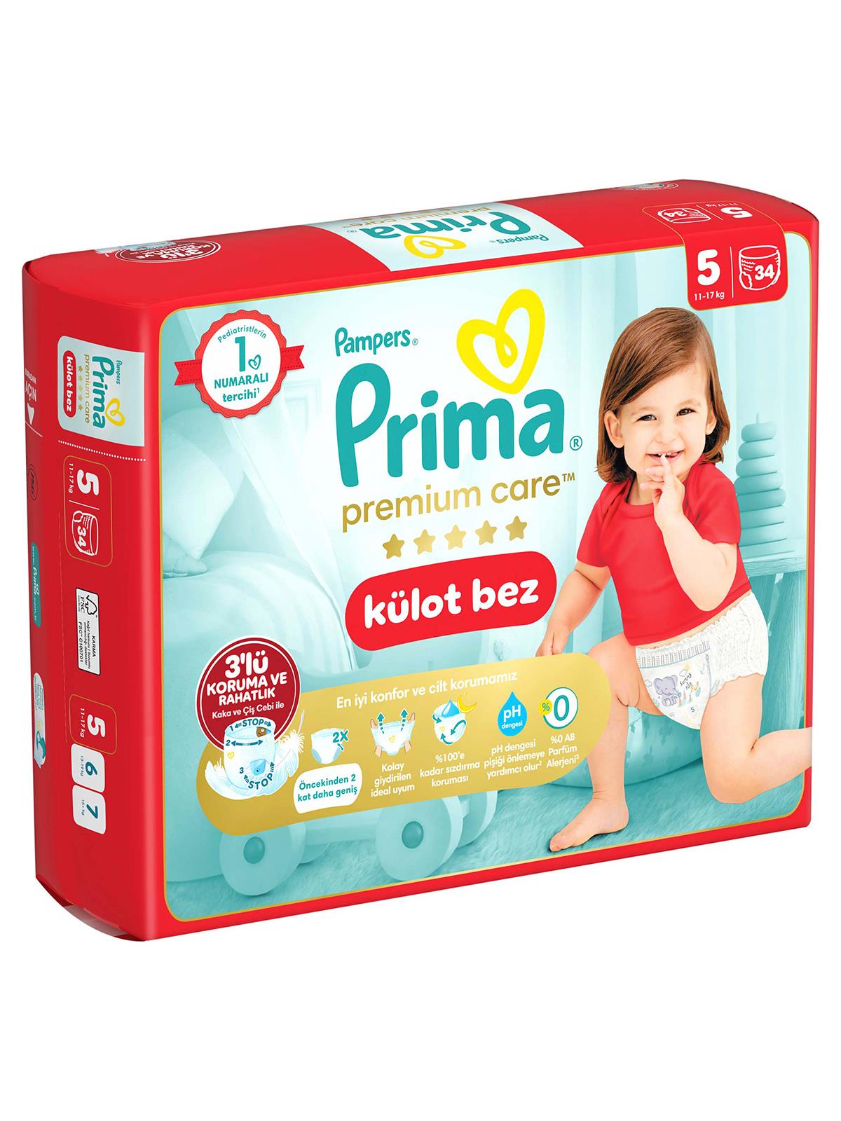 Prima Premium Care Külot Bez 5 Beden 34'lü
