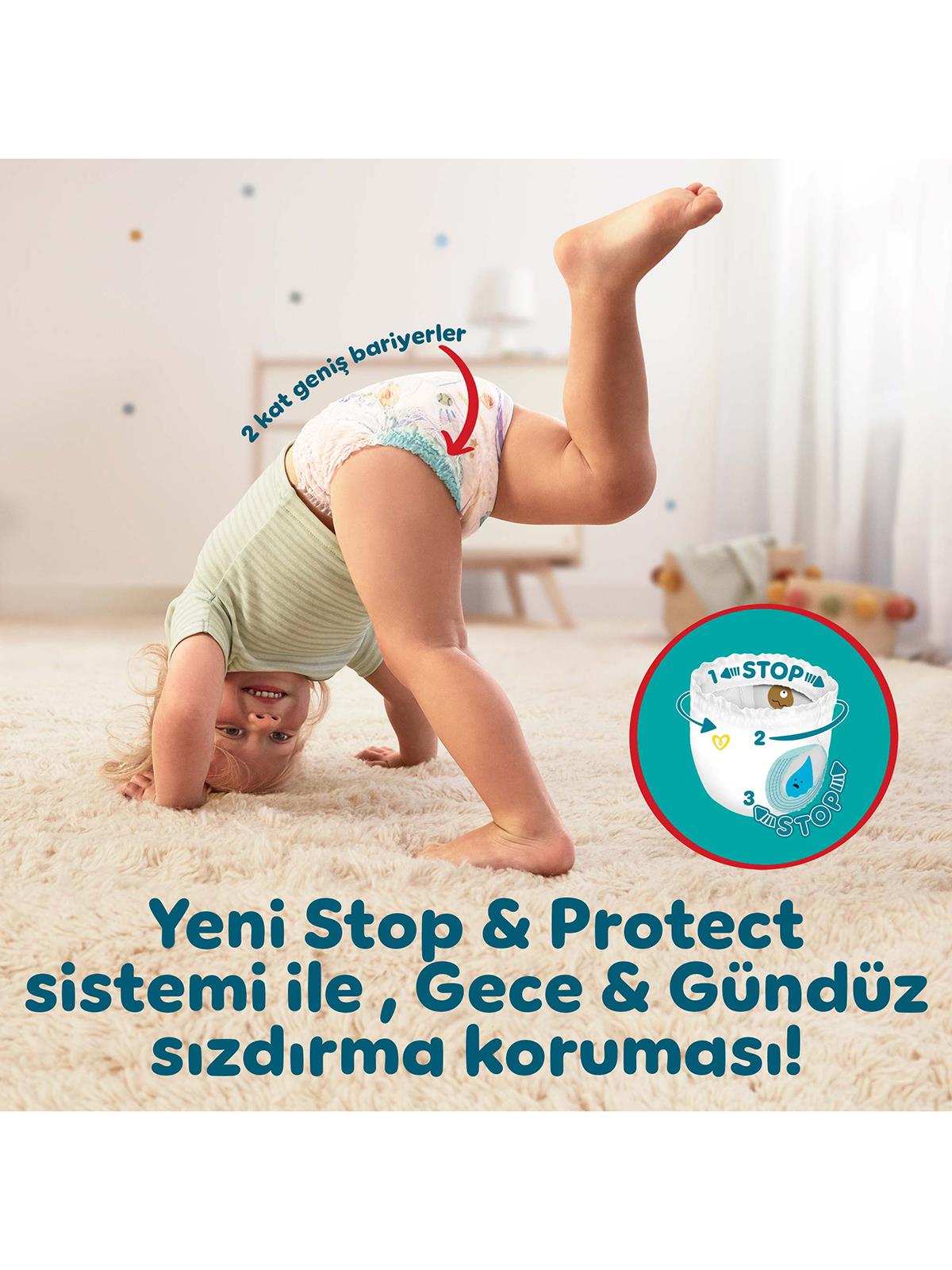 Prima Bebek Bezi Külot Bez Fırsat Paketi Maxi 4 Beden 62'li - Standart