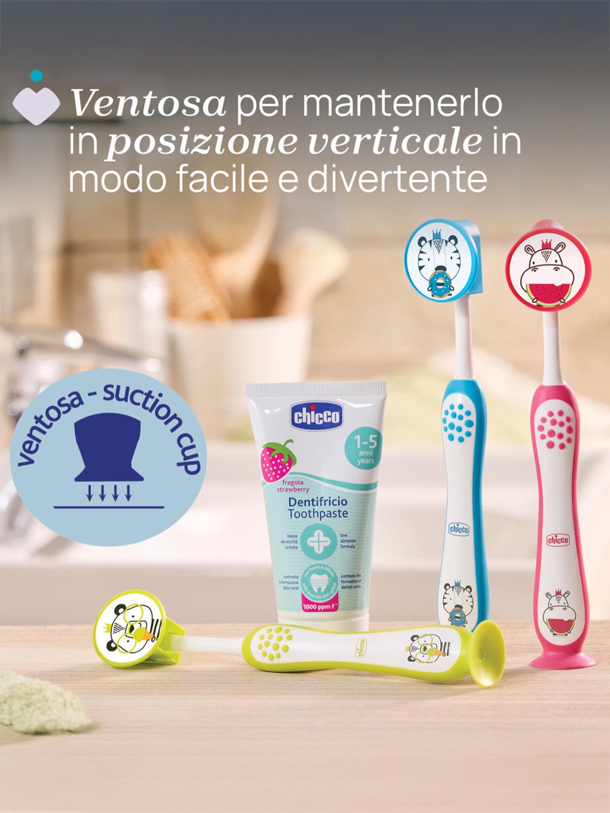 Chicco Diş Fırçası 3-6 Yaş - Pembe
