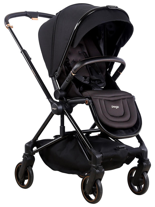Prego Mios Premium Çift Yönlü Bebek Arabası - Siyah