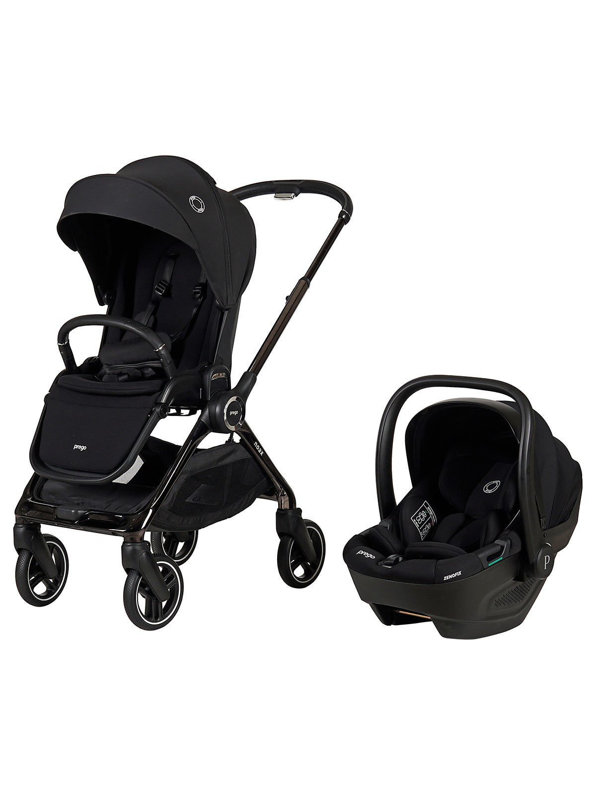 Prego Noax I-Size Travel Sistem Bebek Arabası - Siyah