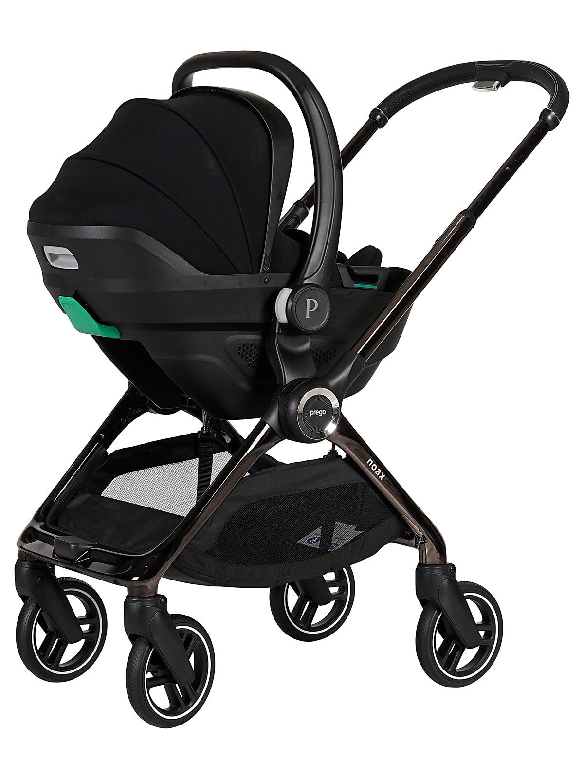Prego Noax I-Size Travel Sistem Bebek Arabası - Siyah