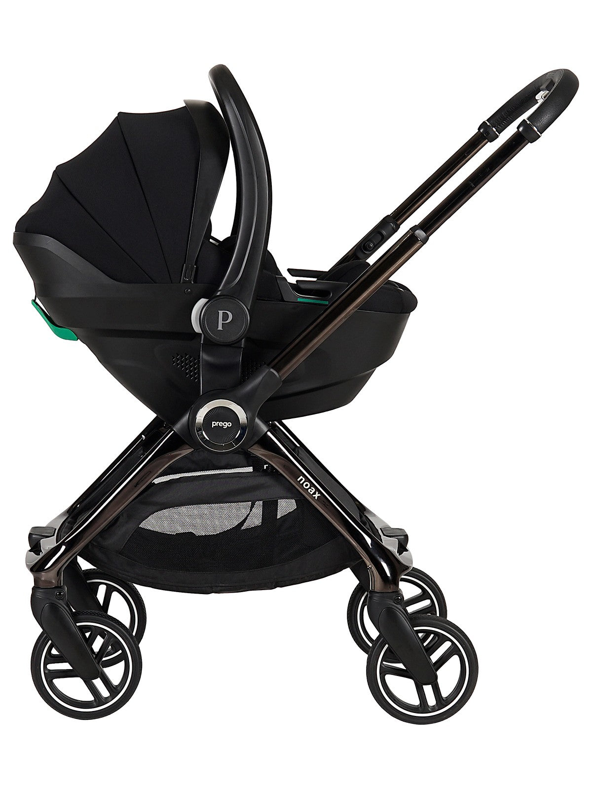 Prego Noax I-Size Travel Sistem Bebek Arabası - Siyah