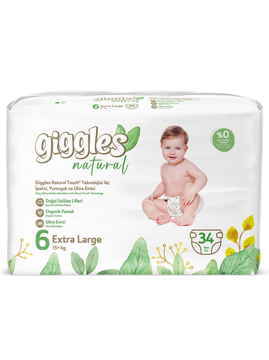 Giggles Jumbo Bebek Külot Bez Junıor 34 Adet