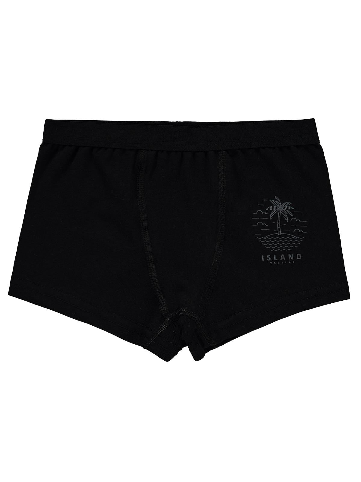 Island Erkek 2'li Boxer Set | Okul Kreş ve Günlük Kullanım