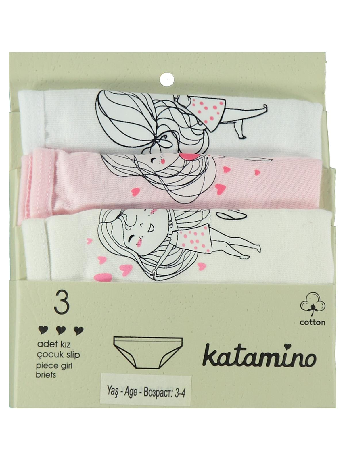 Safinaz Kız 3'lü Slip | Okul Kreş ve Günlük Kullanım