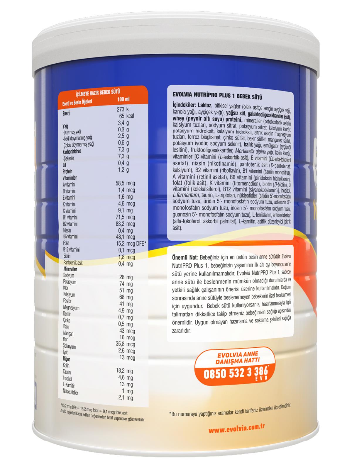 Evolvia NutriPRO Plus 1 - 1000 Gr