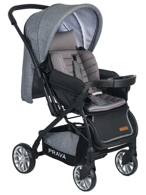 Prava Dream Plus Çift Yönlü Bebek Arabası - Gri