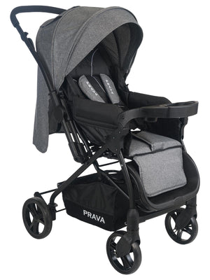 Prava Comfort Plus Çift Yönlü Bebek Arabası - Gri