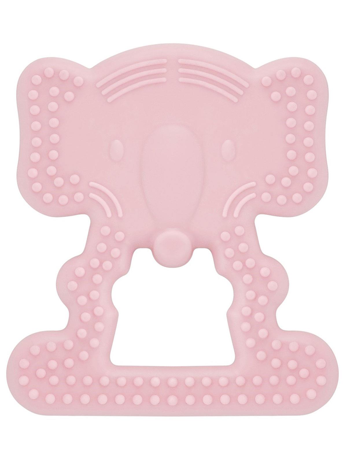 Babyjem Diş Kaşıyıcı Fil - Pembe
