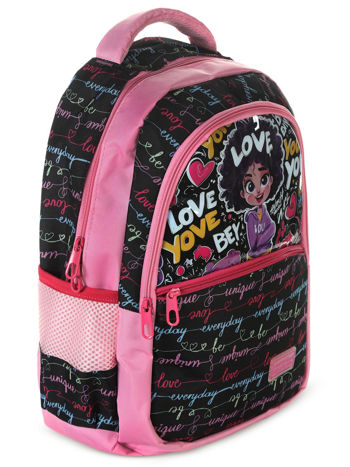 Startech Spor North Bag Love You Pınk Okul Çantası