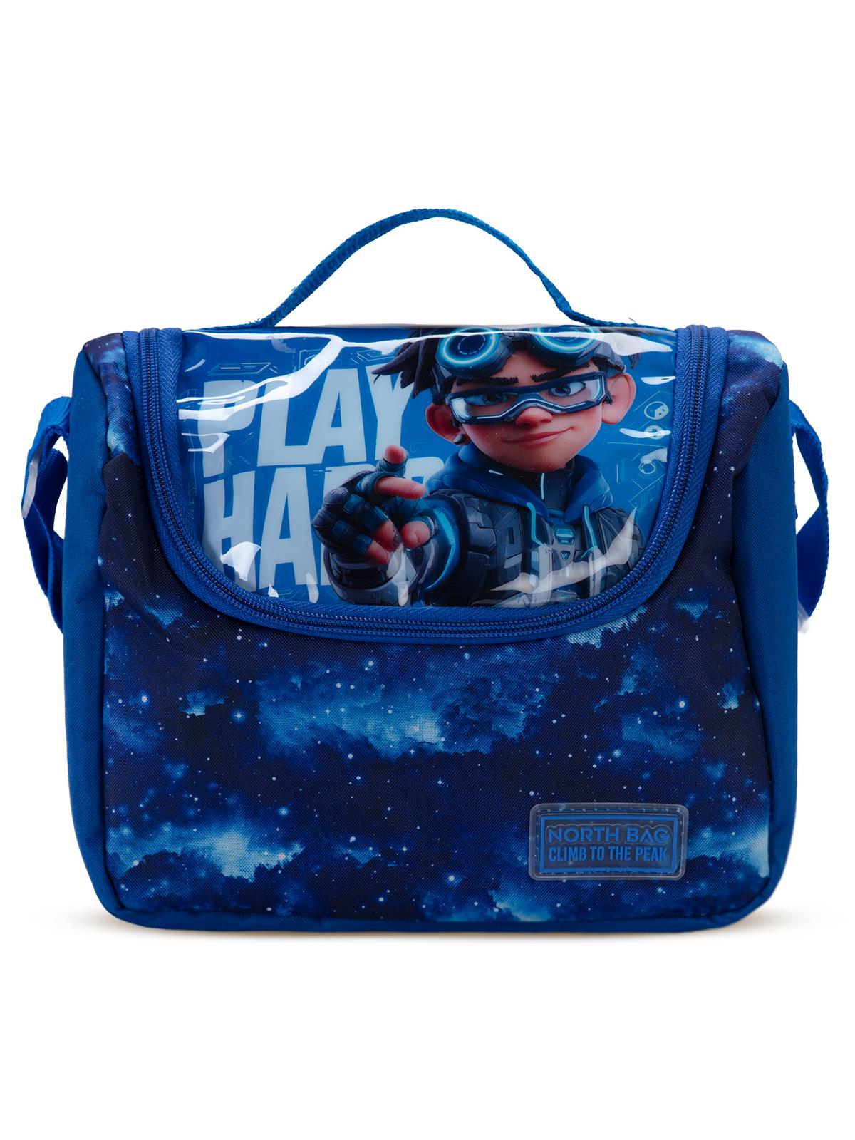 North Bag  Play Hard Blue Beslenme Çantası