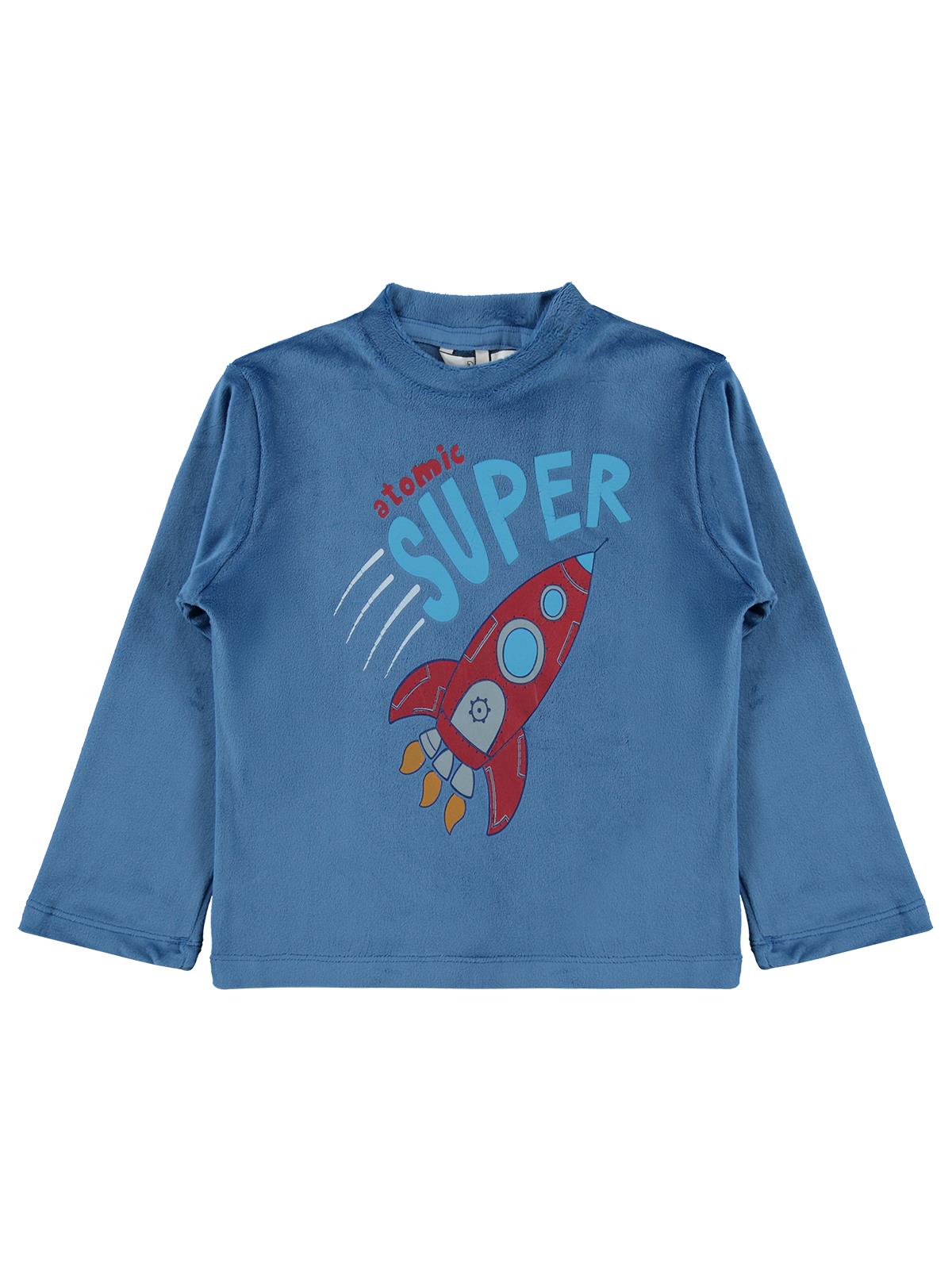 Supersoft 3-11 Yaş Pijama Takımı - Mavi