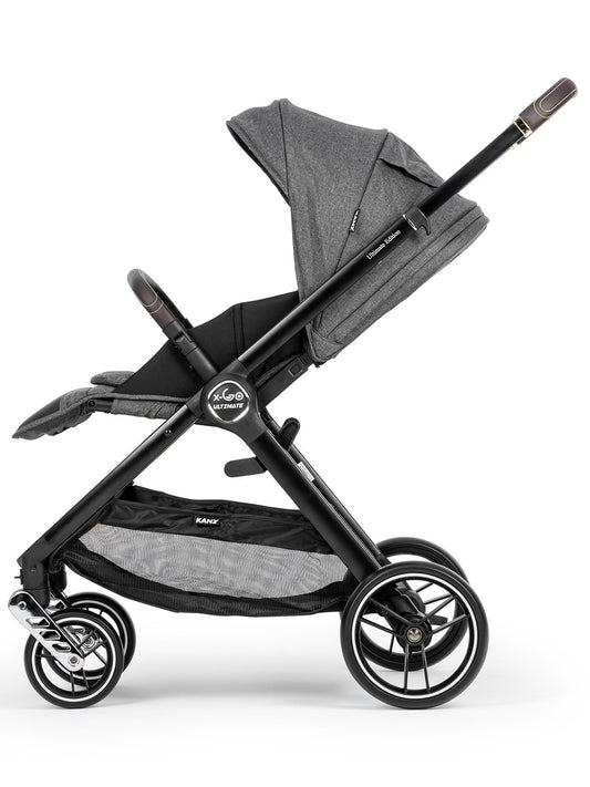 Kanz X-Go Ultimate Travel Sistem Bebek Arabası  - Gri