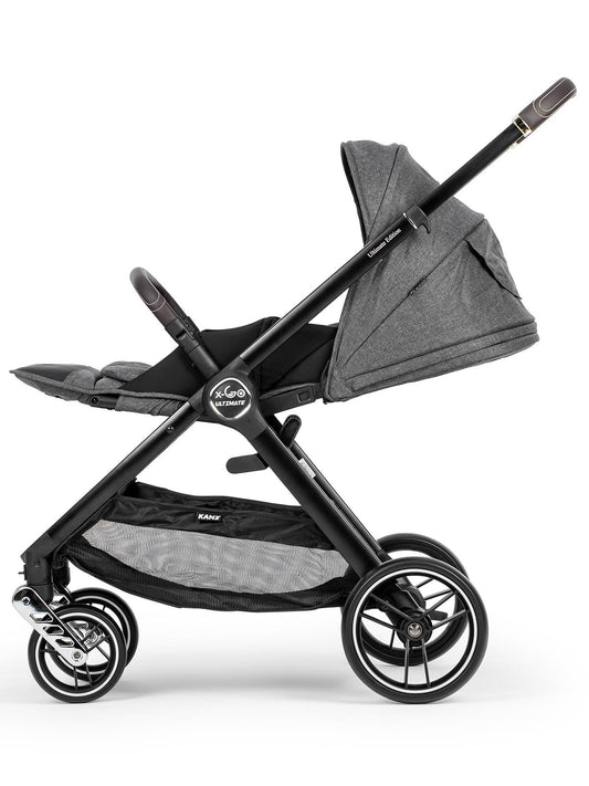 Kanz X-Go Ultimate Travel Sistem Bebek Arabası  - Gri