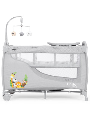Kanz Endo Plus Oyun Parkı Beşik 70x110  Gri