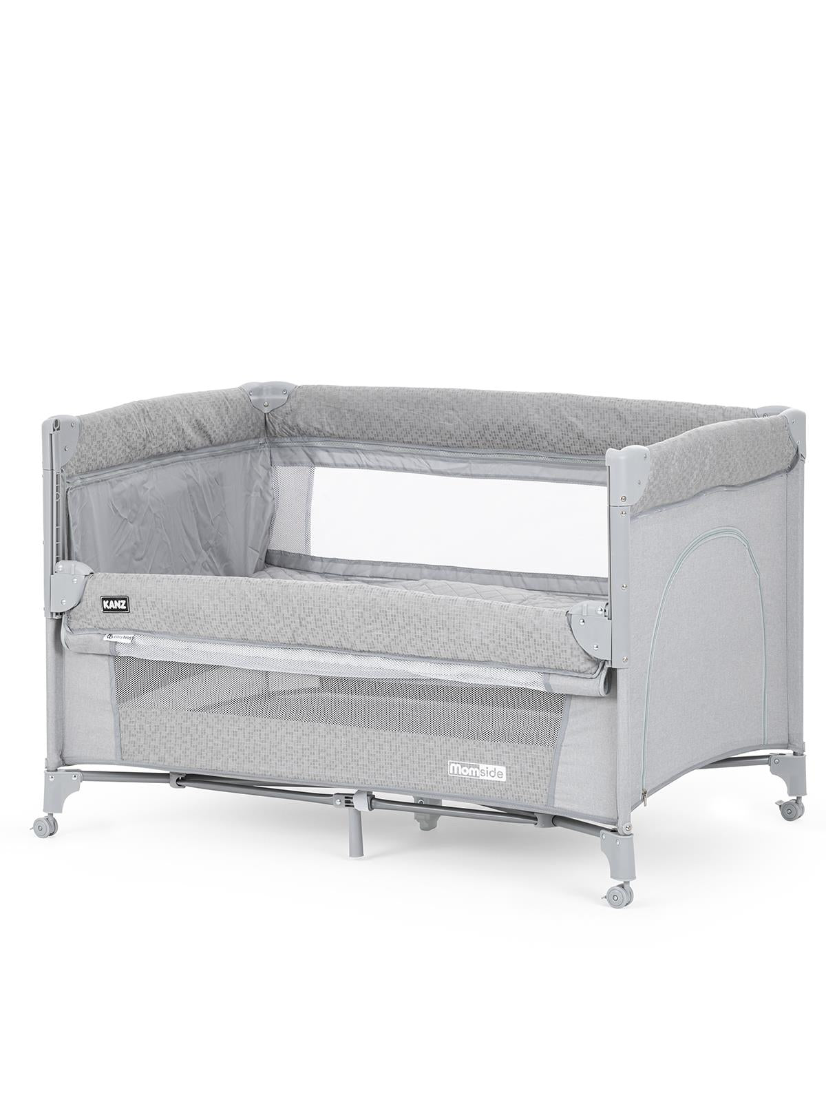 Kanz Momside Anne Yanı Oyun Parkı 70*110 Cm - Gri