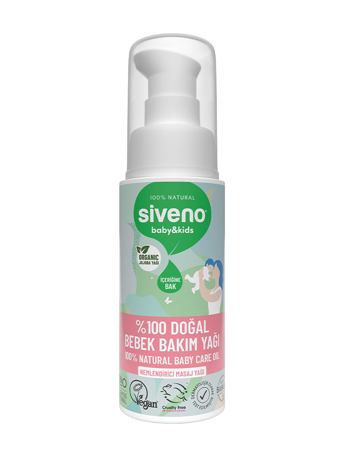 Siveno %100 Doğal Bebek Yağı 50ml