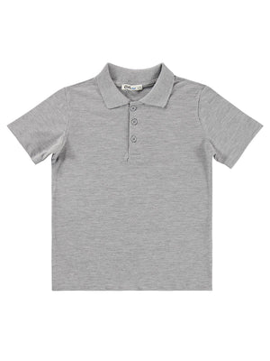 Civil Boys Basic Lakos 6-9 Yaş Tshirt - Gri