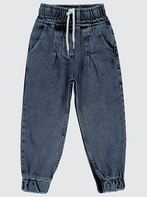 Civil Girls Jogger 2-5 Yaş Pantolon - Mavi