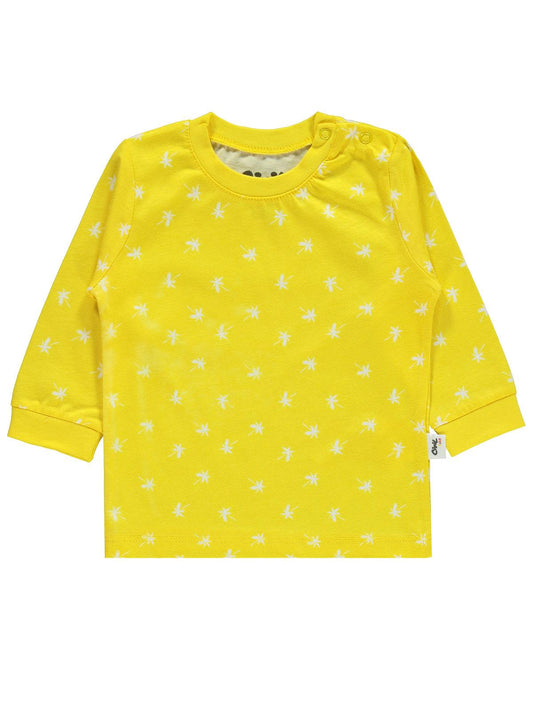 Civil Baby Palmiye Emprime 6-18 Ay Erkek Pijama Takım - Sarı