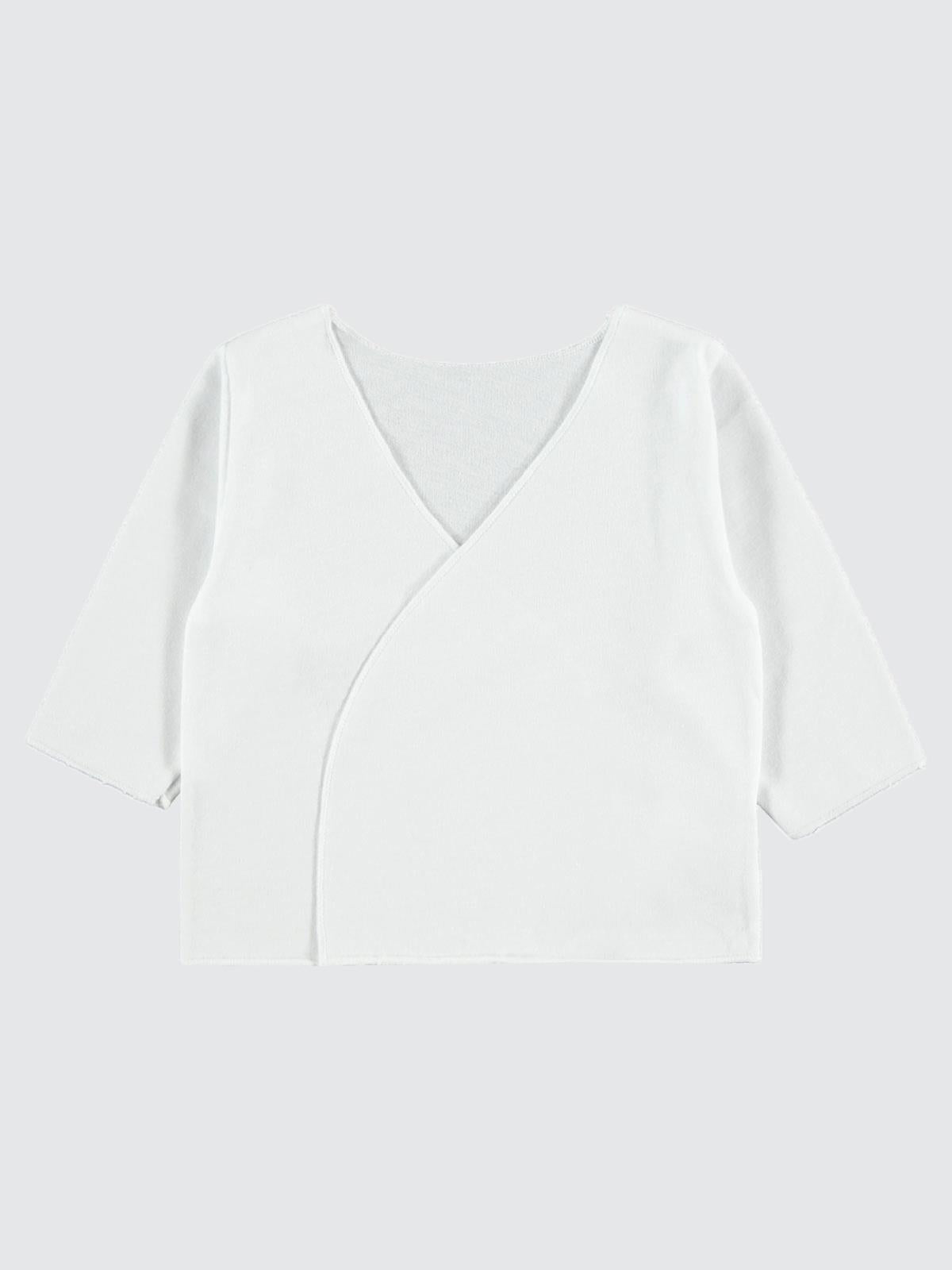 Civil Baby  Unisex Tek İç Zıbın - Beyaz