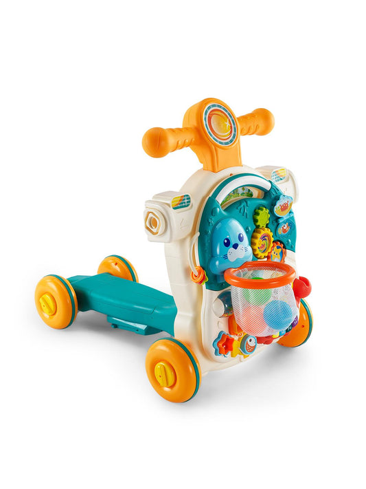 Baby2Go 4'ü 1 Arada Çok Fonksiyonlu Yürüteç - Mavi