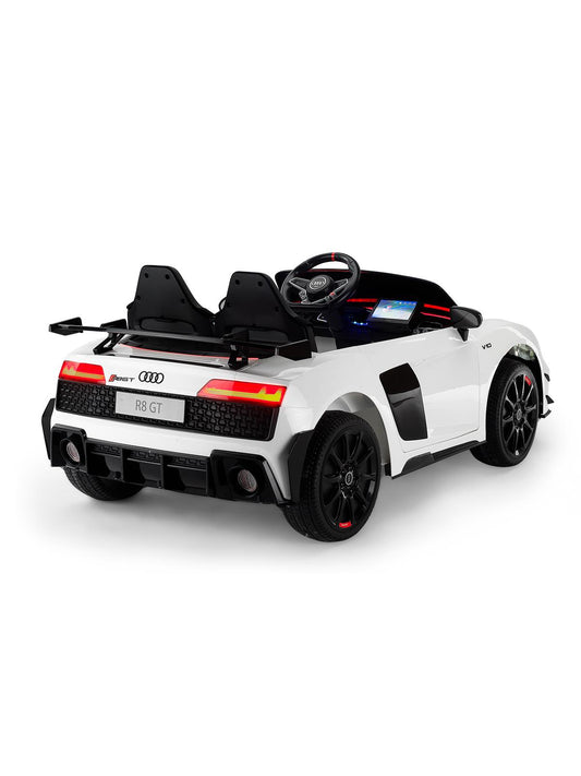 Baby2Go Audi R8 Spyder 12V Lisanslı Akülü Araba - Beyaz
