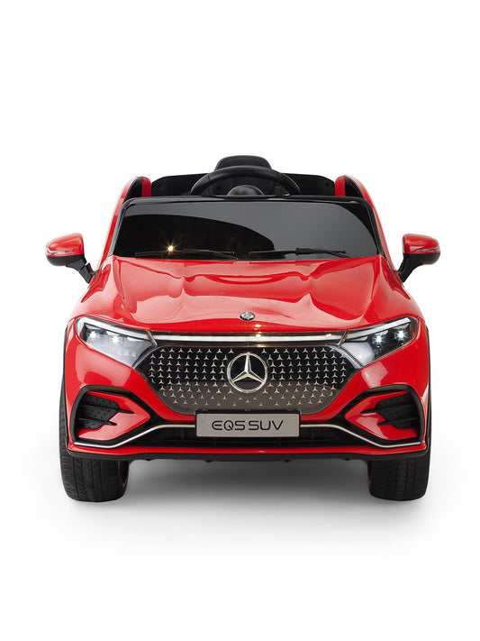 Baby2Go Mercedes EQS Suv 12V Lisanslı Akülü Araba - Kırmızı