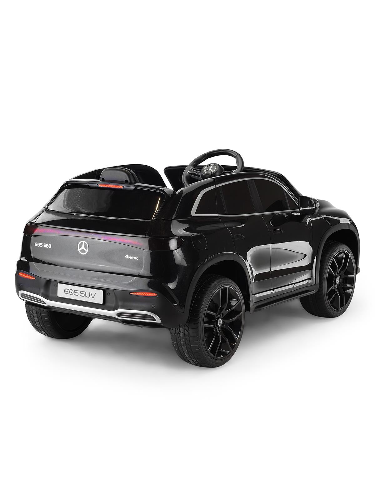 Baby2Go Mercedes EQS Suv 12V Lisanslı Akülü Araba - Siyah