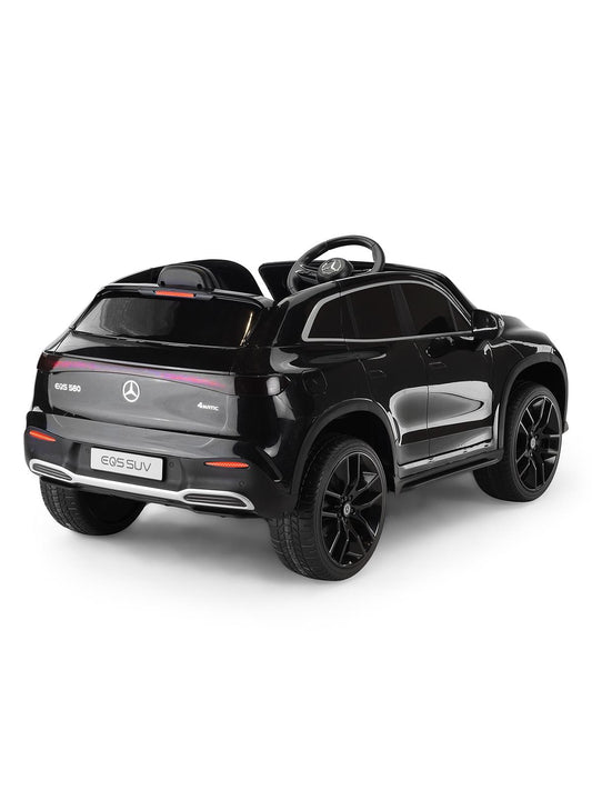 Baby2Go Mercedes EQS Suv 12V Lisanslı Akülü Araba - Siyah