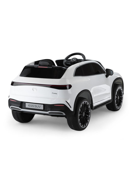 Baby2Go Mercedes EQS Suv 12V Lisanslı Akülü Araba - Beyaz