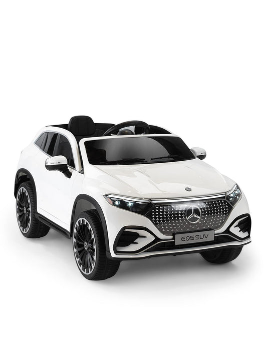 Baby2Go Mercedes EQS Suv 12V Lisanslı Akülü Araba - Beyaz