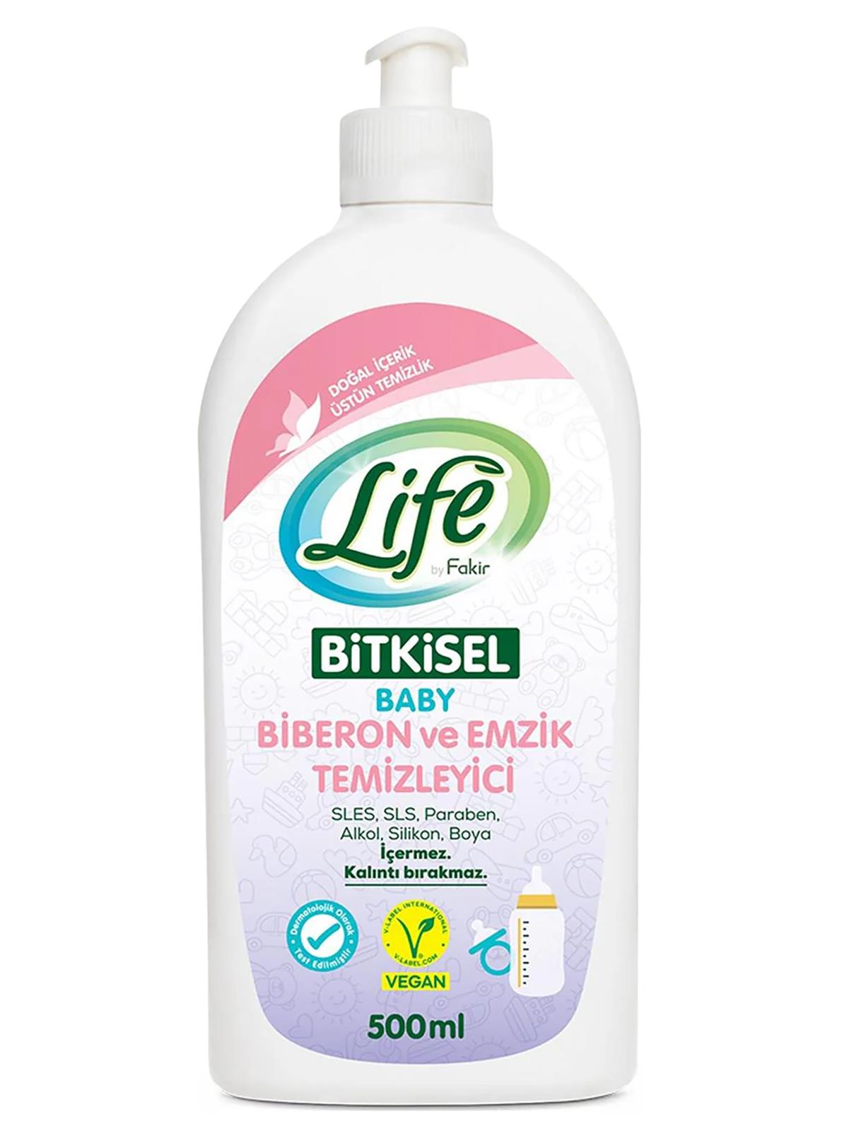 Fakir Bitkisel Bebek Biberon ve Emzik Temizleyici 500 Ml