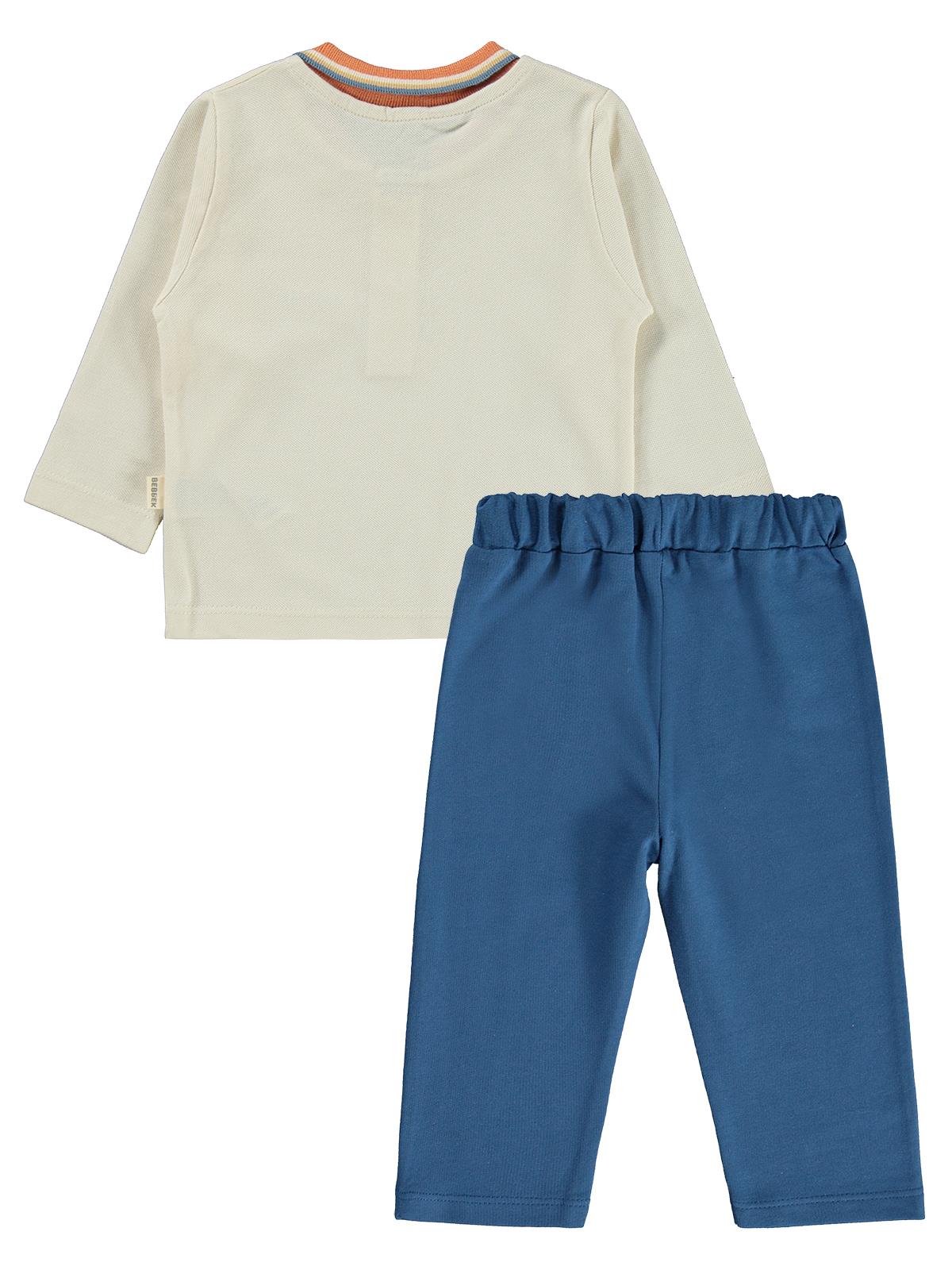 Bebbek Polo Pike Polo Yaka 2-5 Yaş Takım - Lacivert