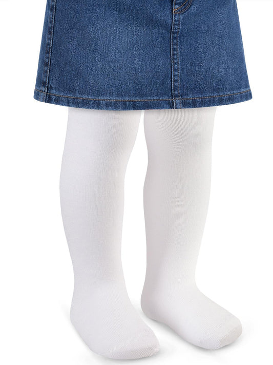 Civil Baby Kız Bebek Bambu Külotlu Çorap 1-12 Ay - Beyaz