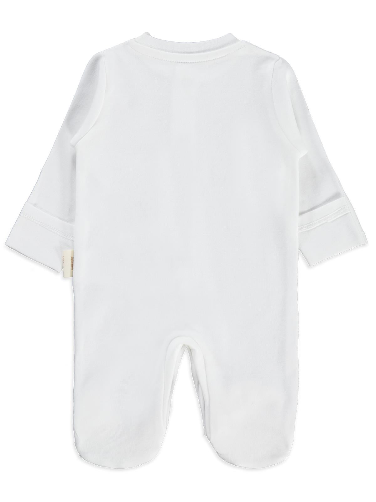 Civil Baby Organik Pamuklu  Tulum - Ekru