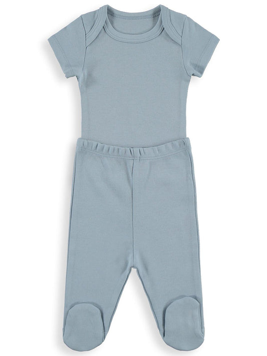 Civil Baby Bebek Organik 8'li Zıbın Takımı  - Mavi