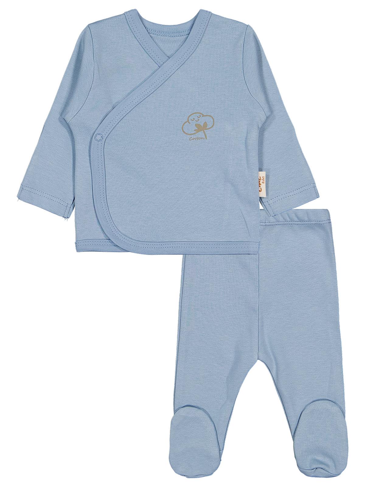 Civil Baby Organik Pamuklu  Set - Mavi