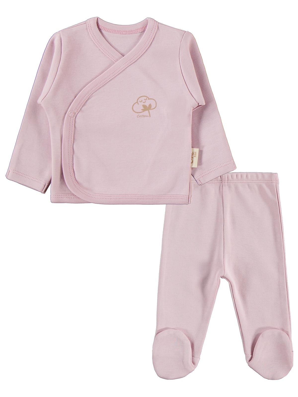 Civil Baby Organik Pamuklu  Set - Pembe