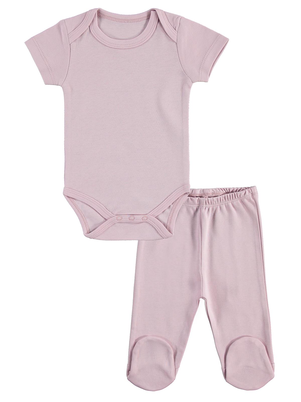Civil Baby Bebek Organik 8'li Zıbın Takımı  - Pembe