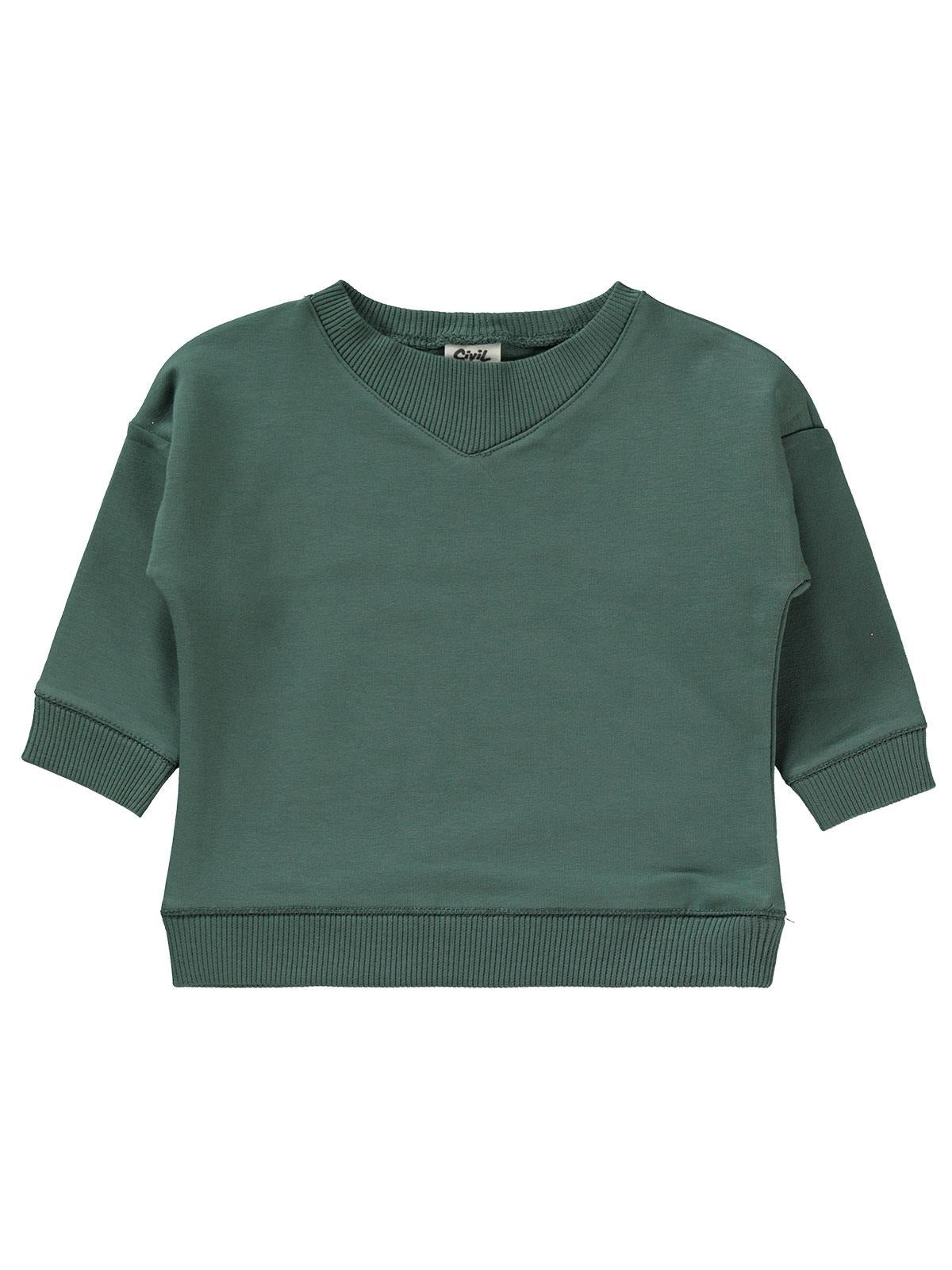 Civil Baby Basic 6-18 Ay Takım - Haki