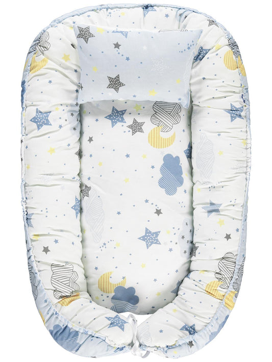 Kujju Büyük Baby Nest - Mavi